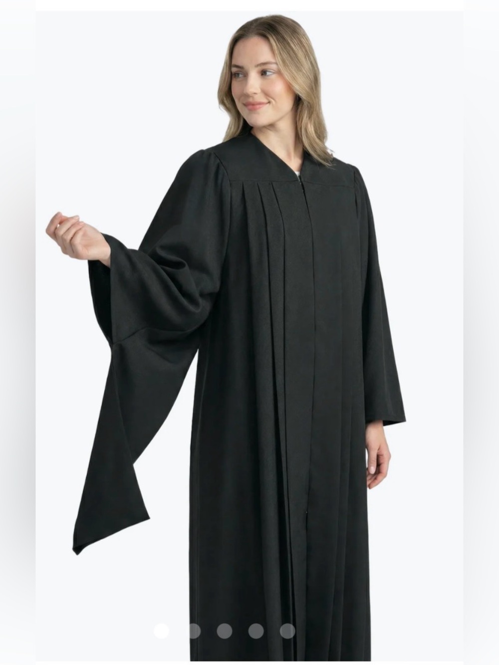 Masters Degree Black Academic Robe, XL